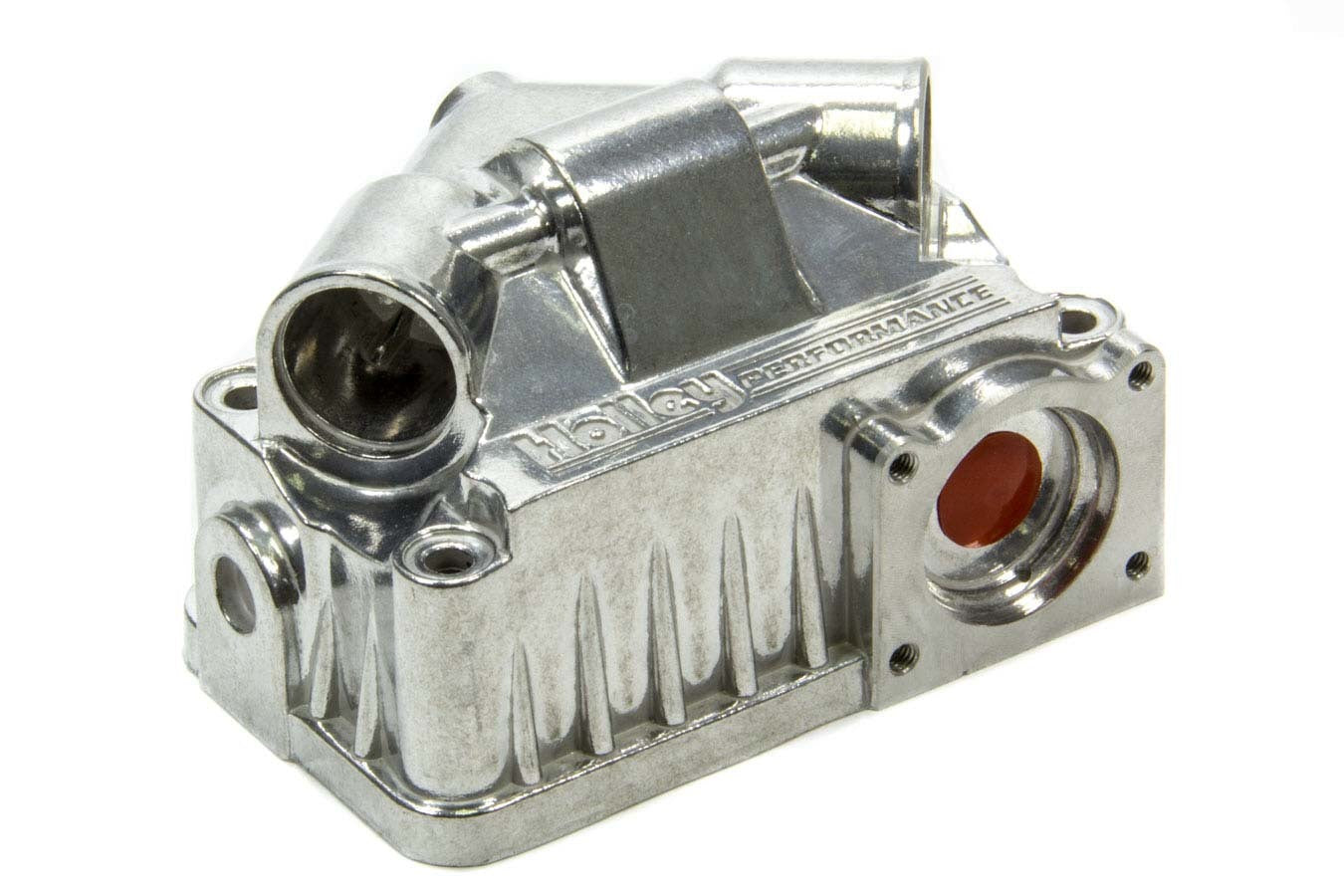 Advanced Engine Design 5365S Secondary Float Bowl for Holley 4150 Carburators with Sight Window and Aluminum Finish