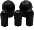 Advanced Engine Design Vacuum Tube Plug Kit 3/8 and 1/4 Inch Rubber Black