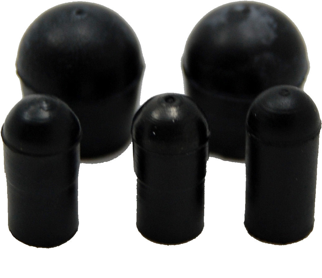 Advanced Engine Design Vacuum Tube Plug Kit 3/8 and 1/4 Inch Rubber Black