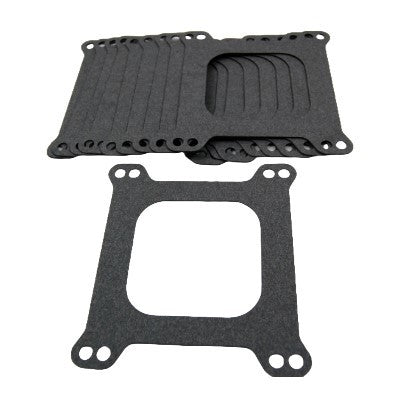 Advanced Engine Design Carburetor Base Plate Gasket for 4-Barrel Square Bore, 0.063 Inch Thick, Set of 10
