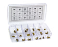 Advanced Engine Design 6000 Holley Carburetor Jet Assortment (Numbers 64-81), Brass, Plastic Case