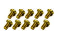 Advanced Engine Design AED6059X Throttle Plate Screws Set of 10, Philips Head, Brass, Natural Finish for Holley Carburetors
