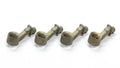 Advanced Engine Design AED60722 Drop Leg Carburetor Venturi Booster Set of 4 with 0.160 Inch Orifice for Holley 4150 Carburetors