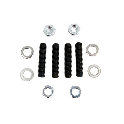 Advanced Engine Design Carburetor Stud Kit 1.5 Inch Long Steel Hex Nuts Black Oxide 4 Pieces