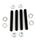 Advanced Engine Design Carburetor Stud Kit 6125, 2.5 Inch Length, Steel with Black Oxide Finish, Set of 4
