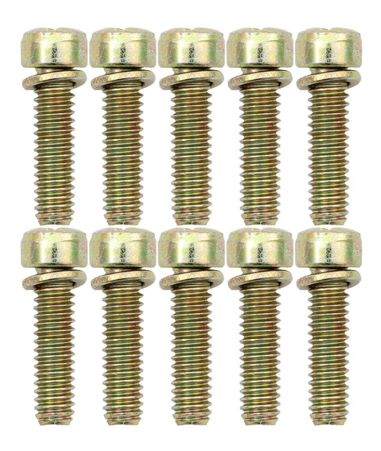 Advanced Engine Design AED6224X Throttle Body Screws Set of 10 for Holley Carburetors