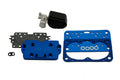 Advanced Engine Design AED6320 Adjustable Secondary Jet Plate for Holley 4160 Carburator, Aluminum, Blue Anodized