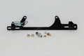 Advanced Engine Design 6605BK Chevy Throttle Cable and Spring Bracket Kit with Carb Mount and Dominator Flange, Aluminum, Black Anodized