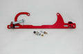 Advanced Engine Design 6700R Chevy Throttle and Spring Bracket with Return Spring, Aluminum, Red Anodized, Carb Mount, Square Bore Kit