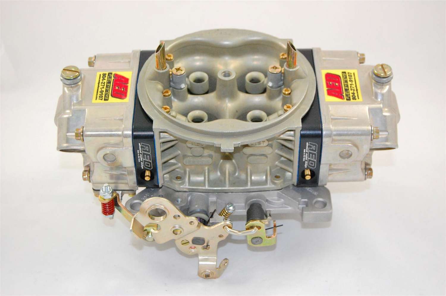 Advanced Engine Design 750HPHO-BK 750 CFM HO Series 4-Barrel Carburetor with Square Bore and Mechanical Secondary