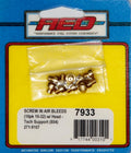 Advanced Engine Design 7933 Carburetor Air Bleed Set of 10, 10-32 Thread Brass Holley Style