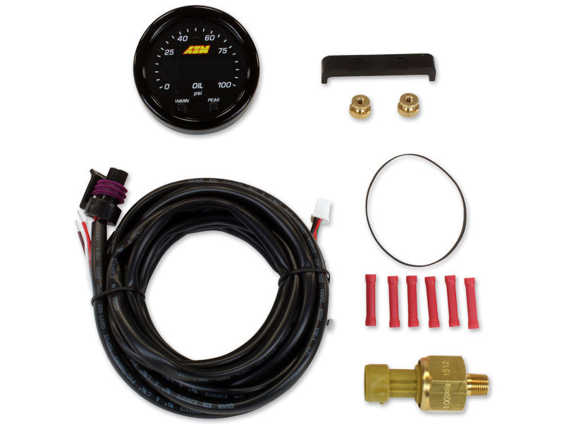 AEM Electronics 30-0301 X-Series Digital Pressure Gauge 0-100 PSI