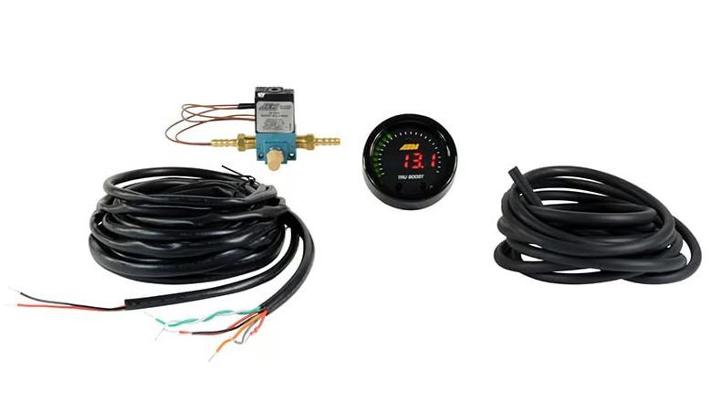 AEM Electronics 30-0352 X-Series Tru-BoostX Programmable Boost Controller with Digital Gauge, 2-1/16 Inch Black Face
