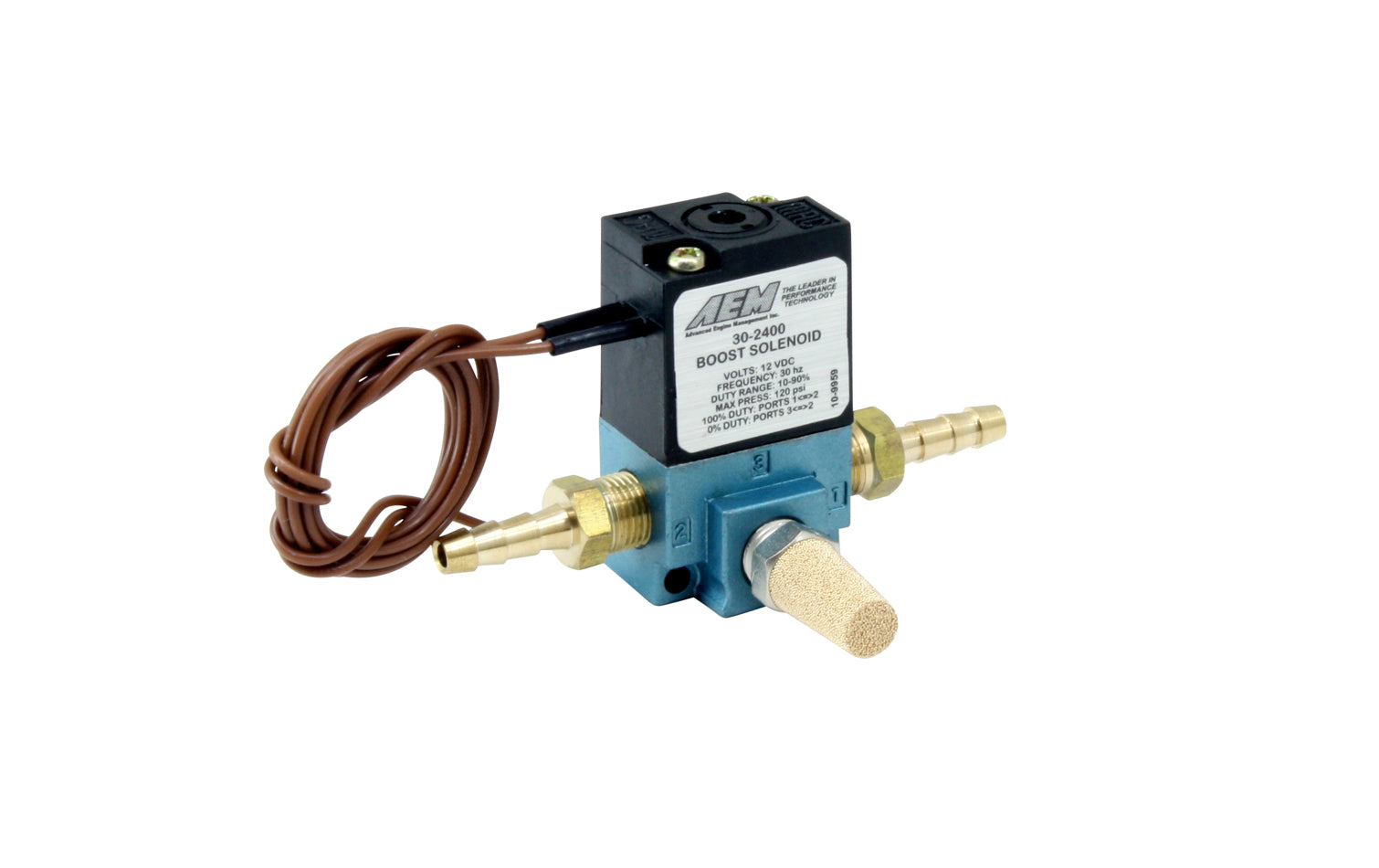 AEM Electronics Boost Control Solenoid Kit Part Number 30-2400