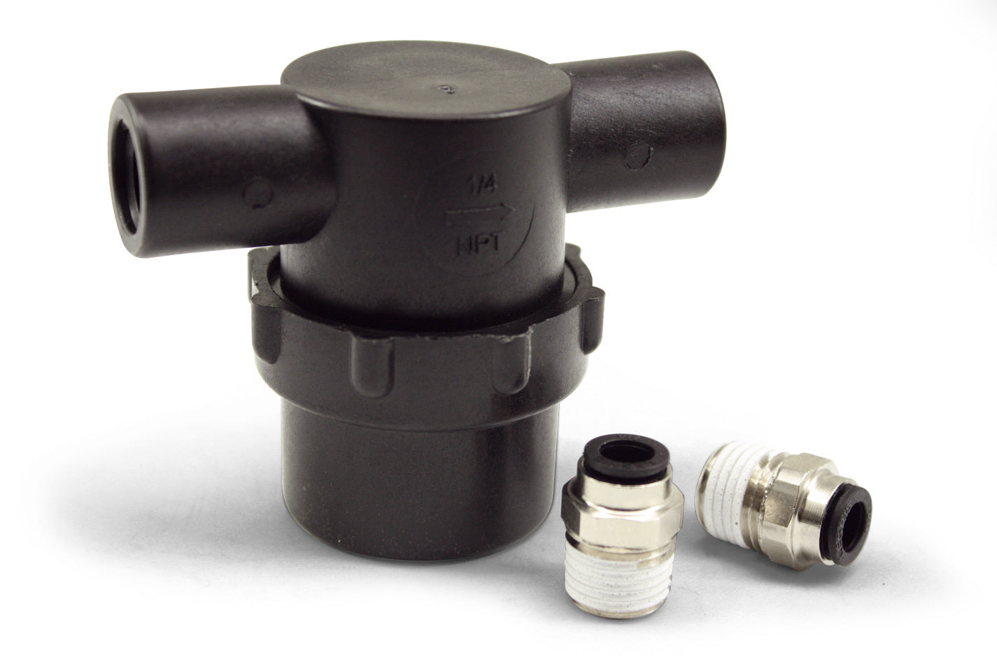 AEM Electronics Water/Methanol Injection Filter 30-3003 with 40 Micron Element and 1/4 Inch NPT Fittings