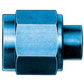 AEROQUIP FBM3740 Aluminum #6 AN Cap with Blue Anodized Finish