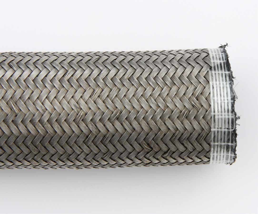 AEROQUIP FCA1603 AQP Racing Hose, 16 AN, 3 Feet, Braided Stainless Steel and Rubber, Natural Finish