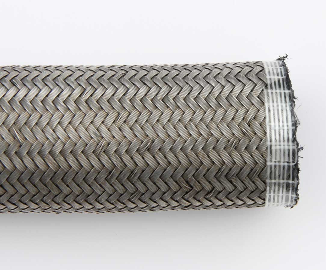 AEROQUIP FCA2006 AQP Racing Hose 20AN Braided Stainless Steel and Rubber, 6 Feet Length