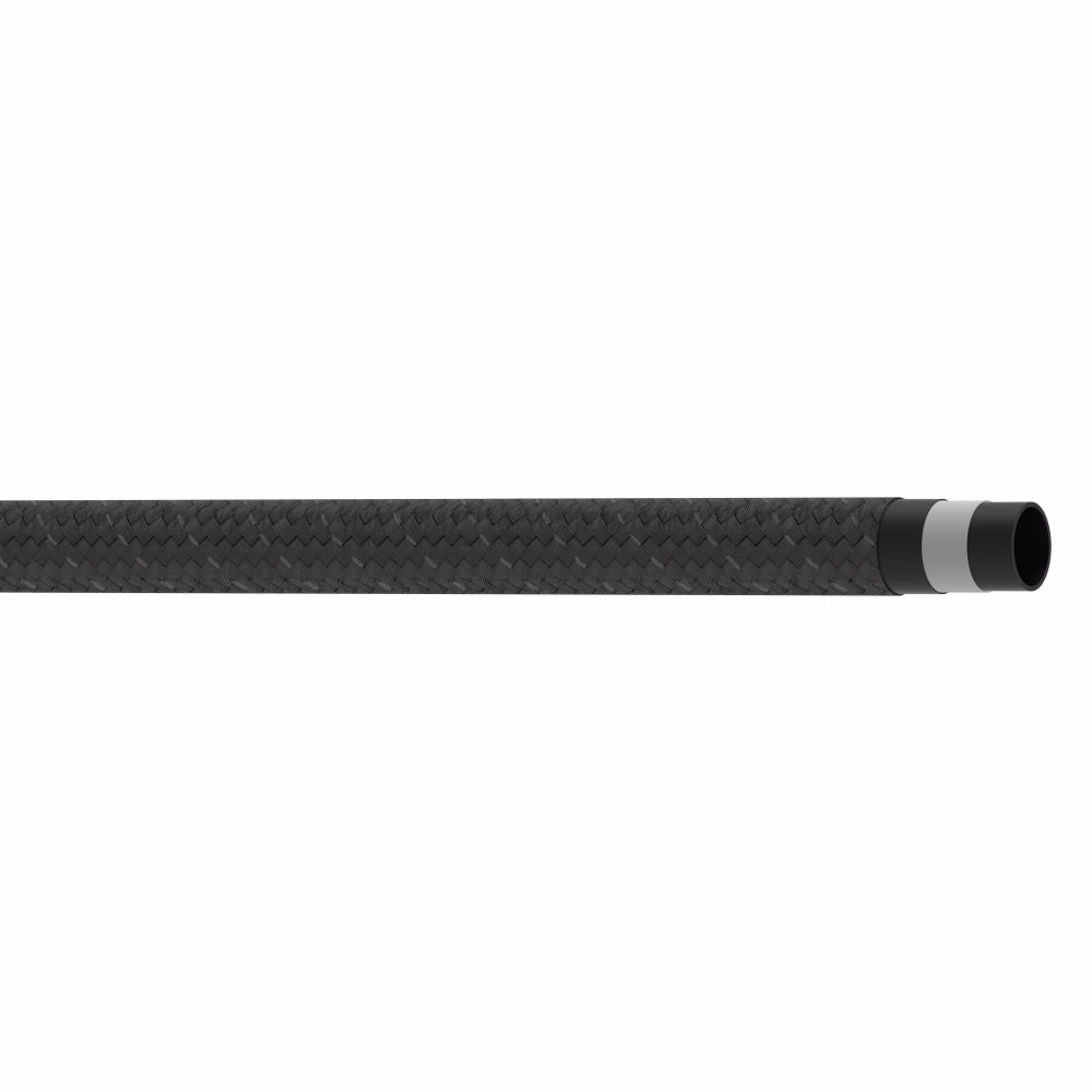 Aeroquip FCB0806 StreetLite 8 AN Braided Fabric Rubber Hose, 6 Feet