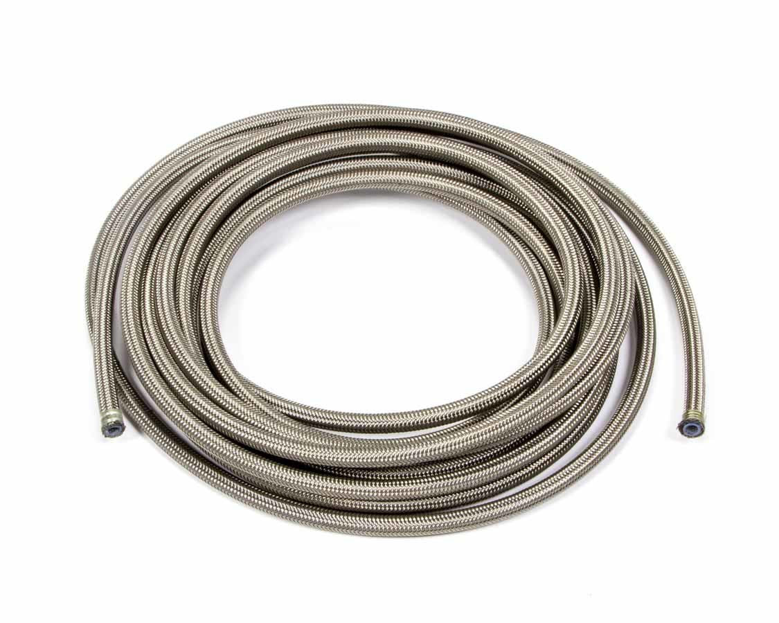 Aeroquip FCC0420 Teflon Racing Hose, 4AN, 20 Feet Braided Stainless Steel and PTFE