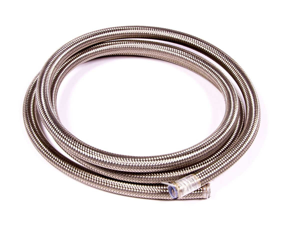 Aeroquip FCC0806 #8 Teflon Racing Hose, 6 Feet, Braided Stainless Steel and PTFE Inner Line