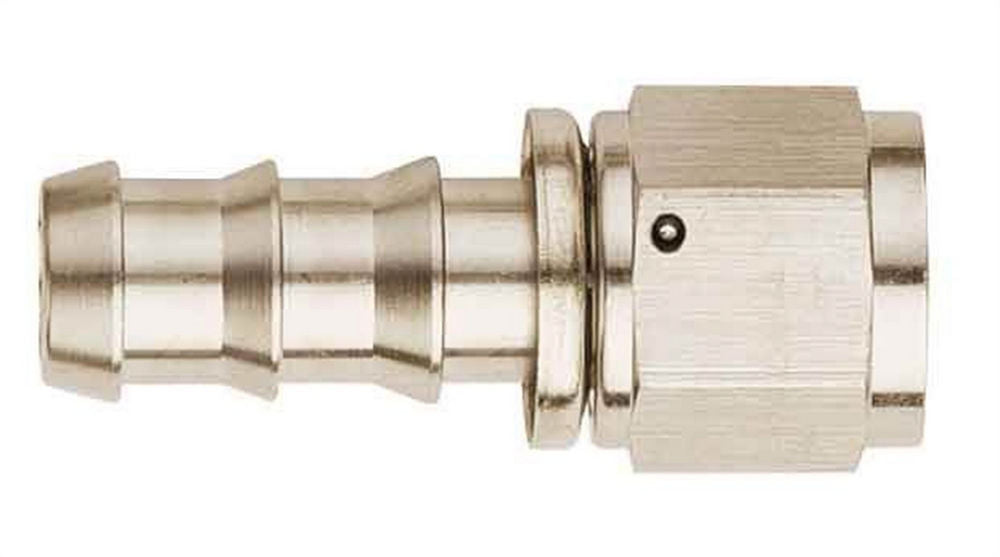 AEROQUIP FCE1512 Nickel 6AN Socketless Straight Fitting with Hose Barb