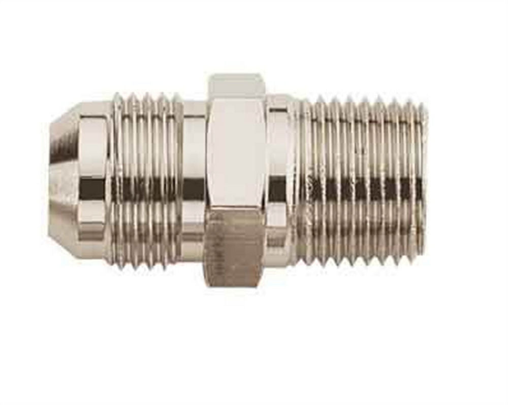 AEROQUIP FCE2004 Nickel Plated 6 AN Male to 1/4 Inch NPT Male Fitting