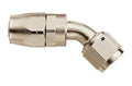 Aeroquip FCE4022 Nickel 6-An 45 Degree Hose End Fitting
