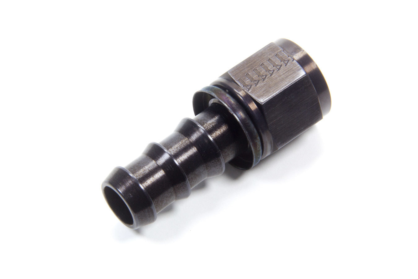 Aeroquip FCL1514 #10 Straight Socketless Aluminum Fitting with Black Anodized Finish