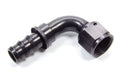 Aeroquip FCL1535 #12 90 Degree Socketless Hose End Fitting, 12 AN Male to 12 AN Female Aluminum Black Anodized