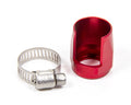AeroQuip FCM1003 #8 Pro-Clamp Worm Gear Hose End with Aluminum Red Anodized Finish
