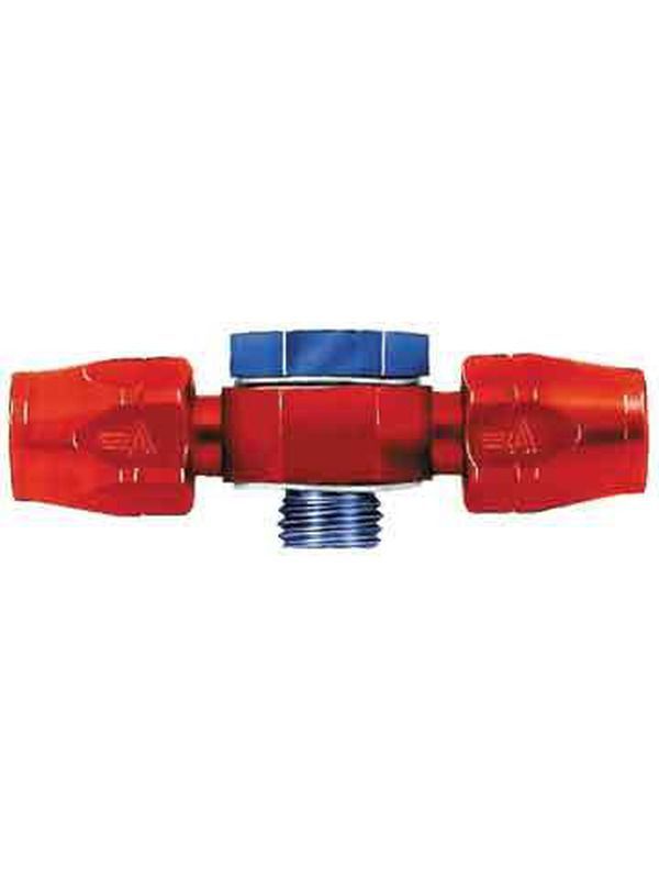 Aeroquip FCM1068 Dual Feed Banjo Fitting with Straight Hose End for 6 AN and 12 mm x 1.50 Banjo Connections