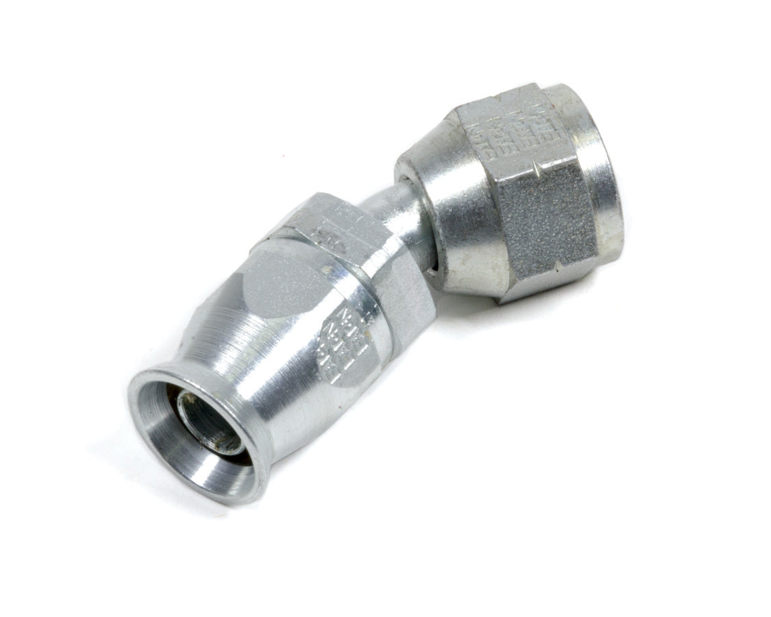 Aeroquip FCM1112 #6 45 Degree PTFE Racing Hose End Fitting with Steel Construction