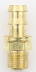 Aeroquip FCM1207 #6 - 1/4 Inch Socketless Male Fitting with 6 AN Hose Barb and 1/4 Inch NPT Male Thread