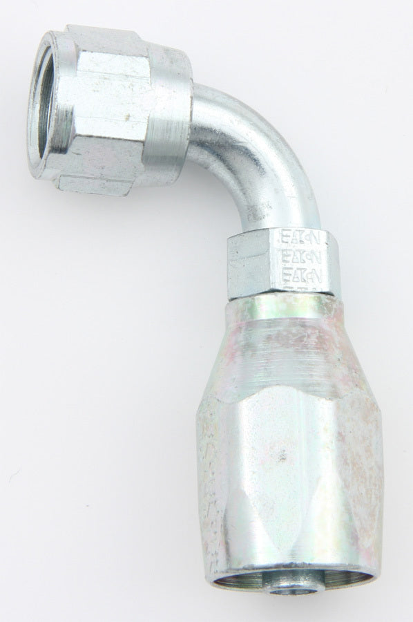 Aeroquip FCM1389 #6 90 Degree Steel Hose End Elbow for 6 AN and 9/16-18 Female Fittings