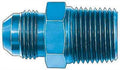 AEROQUIP FCM2006 Straight 8 AN Male to 1/4 Inch NPT Male Aluminum Adapter