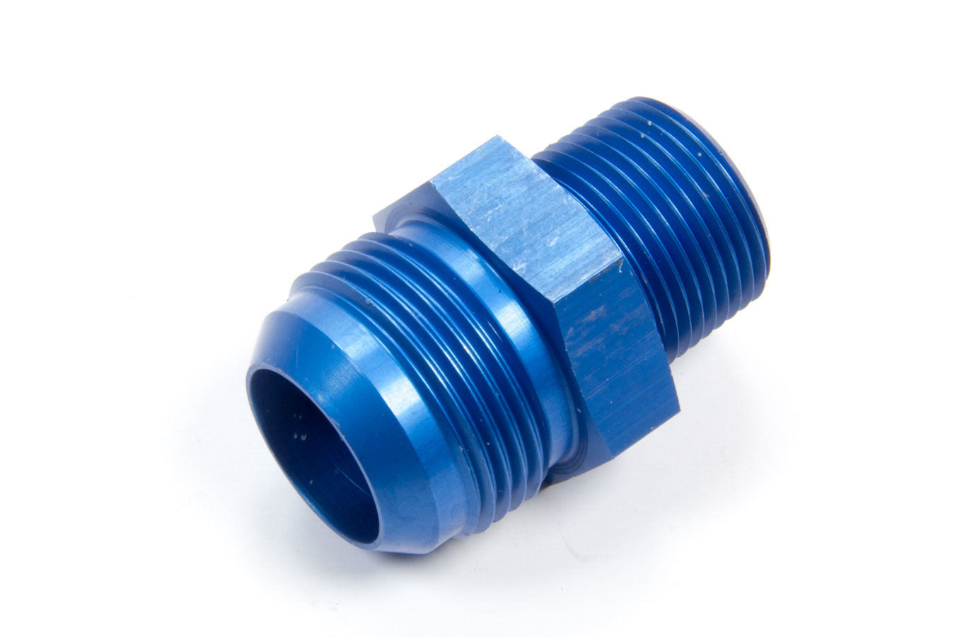 AEROQUIP FCM2015 - 16 AN Male to 3/4 Inch NPT Male Aluminum Adapter, Blue Anodized