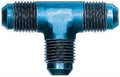 Aeroquip FCM2065 #12 Flare End Union Tee Aluminum Blue Anodized