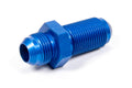Aeroquip FCM2074 #10 AN Male to Male Bulkhead Fitting, Aluminum, Blue Anodized