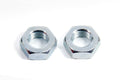 AEROQUIP FCM2096 #4 Steel Bulkhead Fitting Nut with 4 AN Size for Automotive and Industrial Applications