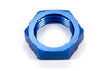 Aeroquip FCM2105 Aluminum 12 AN Bulkhead Fitting Nut with Blue Anodized Finish