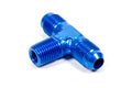 AEROQUIP FCM2122 Alum #6 Male Branch Tee with 6 AN Male and 1/4 Inch NPT Male Fittings