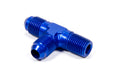 AEROQUIP FCM2125 Aluminum 6 AN Male to 6 AN Male and 1/4 Inch NPT Male Adapter Tee