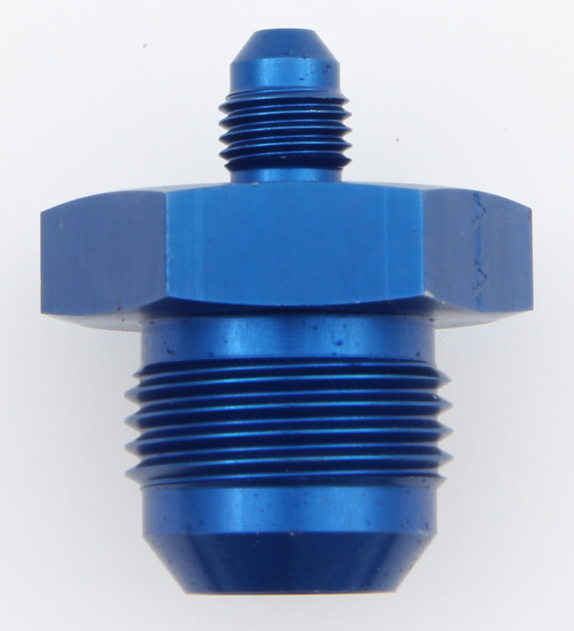 Aeroquip FCM2189 #12 to #4 Union Adapter Aluminum Blue Anodized