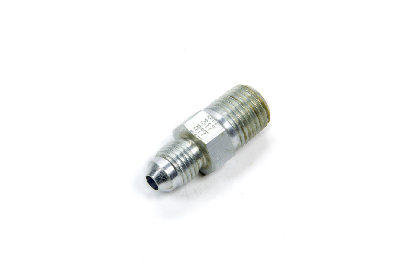 Aeroquip FCM2515 #4 AN Flare to 1/4 Inch Pipe Steel Adapter with Zinc Oxide Finish