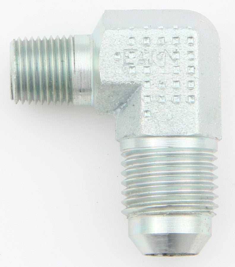 AEROQUIP FCM2613 90 Degree Male Elbow Fitting for 6 AN to 1/8 Inch NPT Steel Adapter
