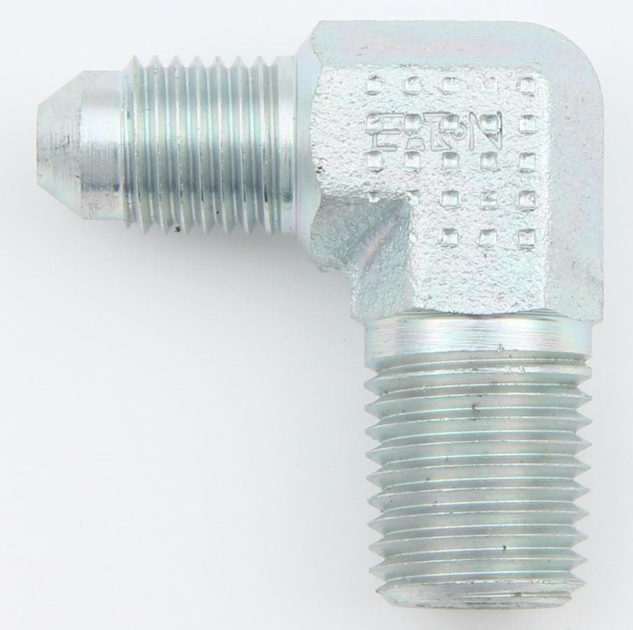 AEROQUIP FCM2620 90 Degree Male Elbow Fitting for 6 AN to 3/8 Inch NPT Steel