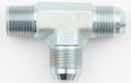 AEROQUIP FCM2708 Male Run Tee Steel Fitting with 10 AN Male and 1/2 Inch NPT Male Thread