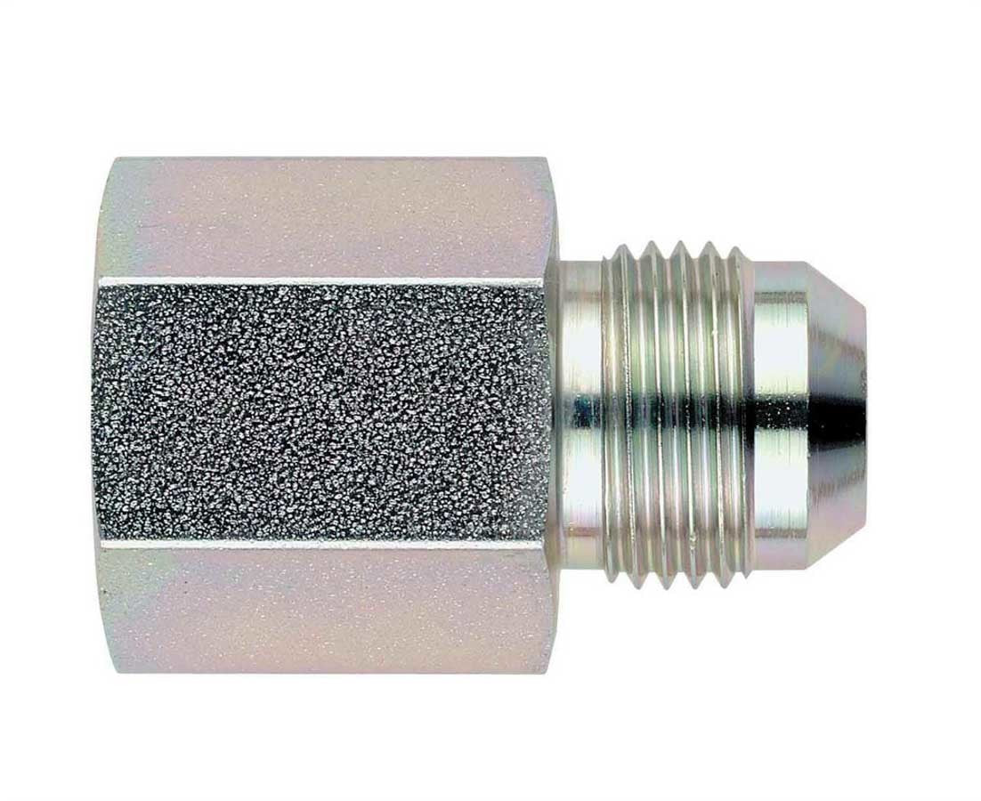 AEROQUIP FCM2731 1/2 Inch Female NPT to -10 AN Steel Adapter with Zinc Oxide Finish