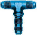 AEROQUIP FCM2808 #3 Aluminum Bulkhead Tee with 3 AN Male Fittings